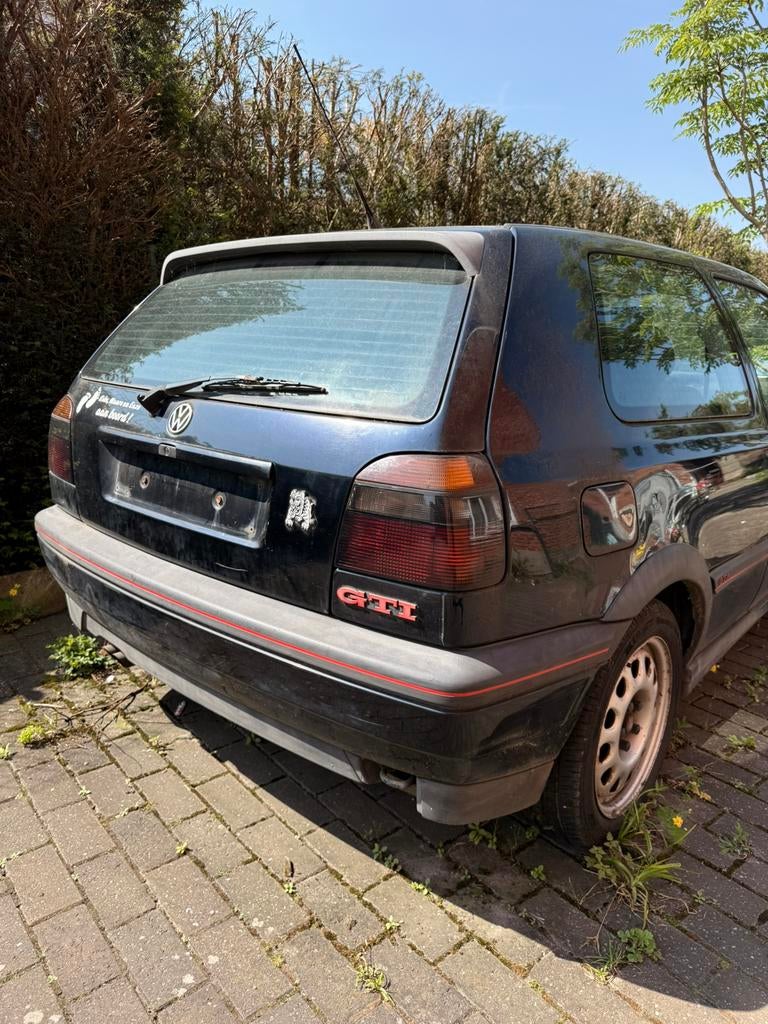 Volkswagen golf 3 gti 20 jaren, Auto's, Zwart, Handgeschakeld, Golf, Particulier