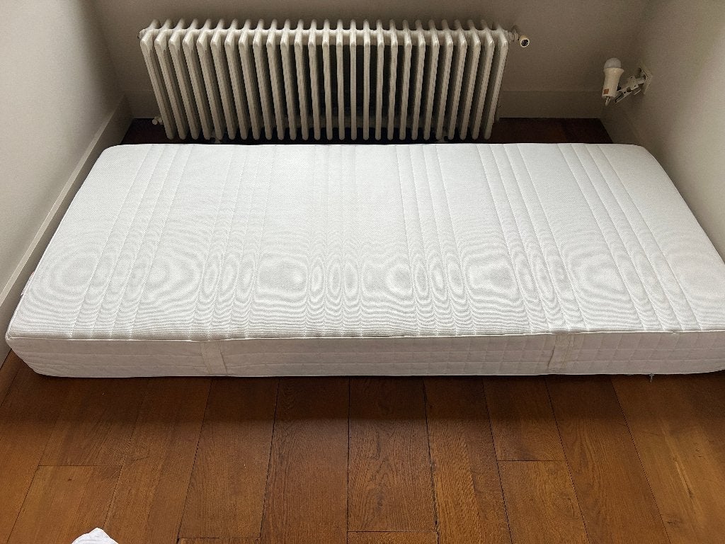 Matrand ikea latex matras 90x200cm - 18cm, Huis en Inrichting, Ophalen, 90 cm, Eenpersoons, Zo goed als nieuw