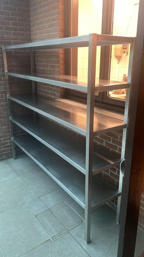 Étagère en inox, Enlèvement