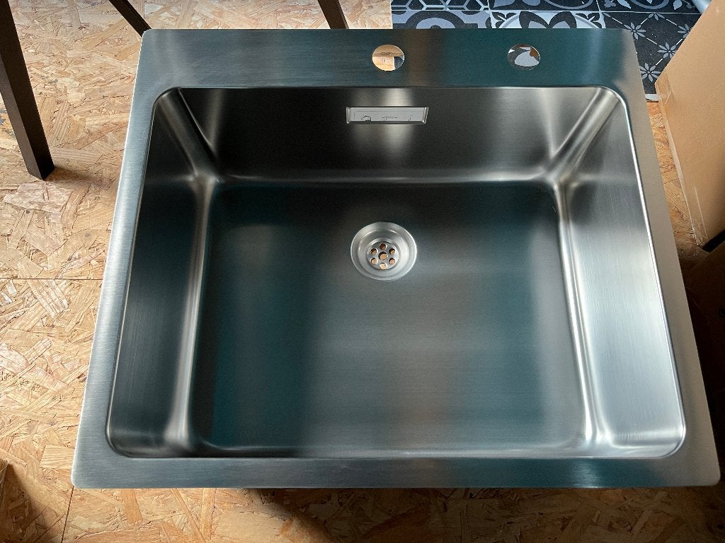 Grand évier RODI UNA57, inox, NEUF!, Enlèvement, Neuf