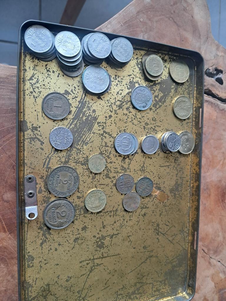 Lot de pièces de monnaies anciennes., Enlèvement, Monnaie
