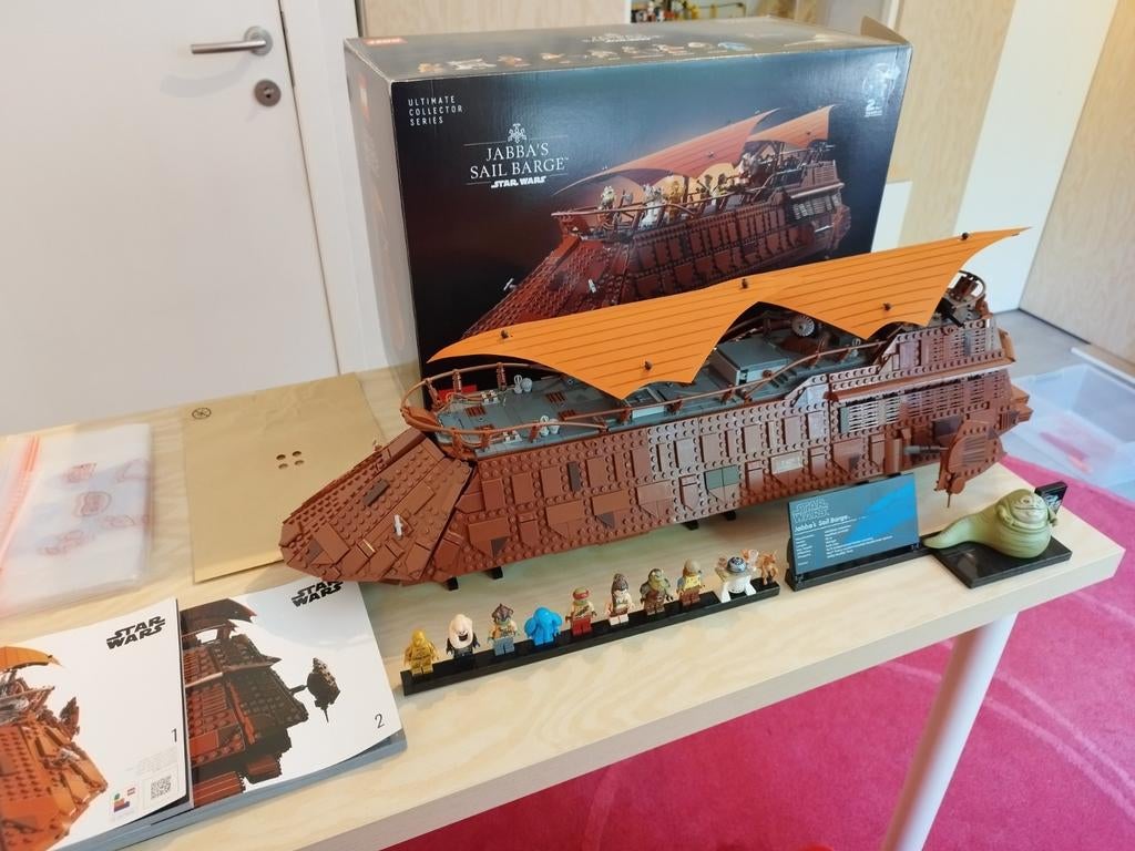 Lego Star Wars UCS 75397 La péniche à voile de Jabba, Enfants & Bébés, Jouets | Duplo & Lego, Comme neuf, Lego, Ensemble complet