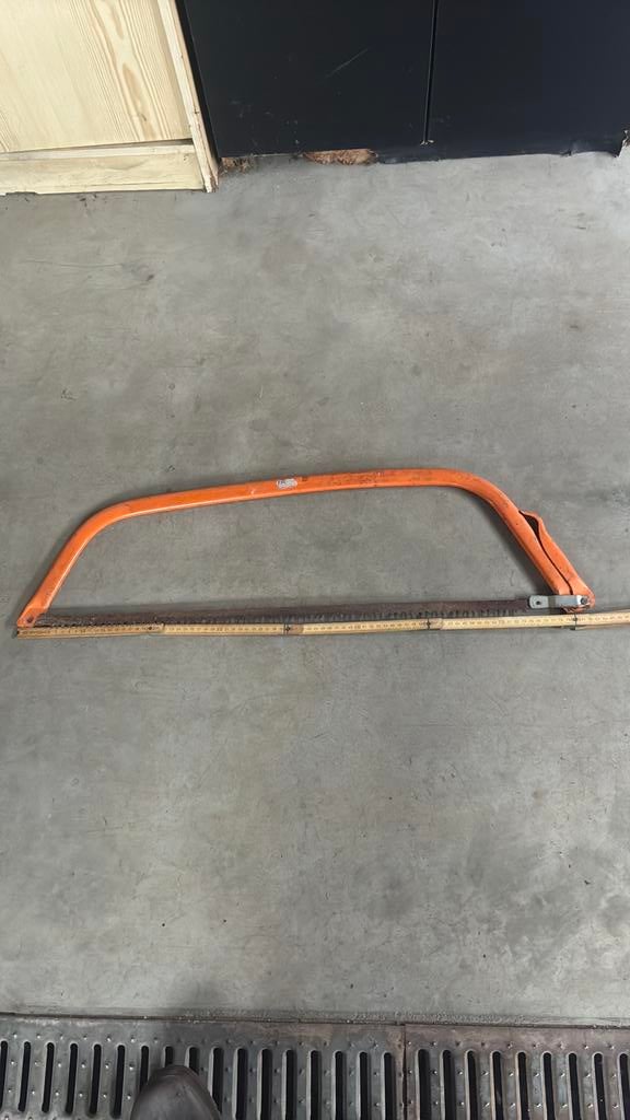 Grote houtzaag 80 cm, Ophalen, Zo goed als nieuw