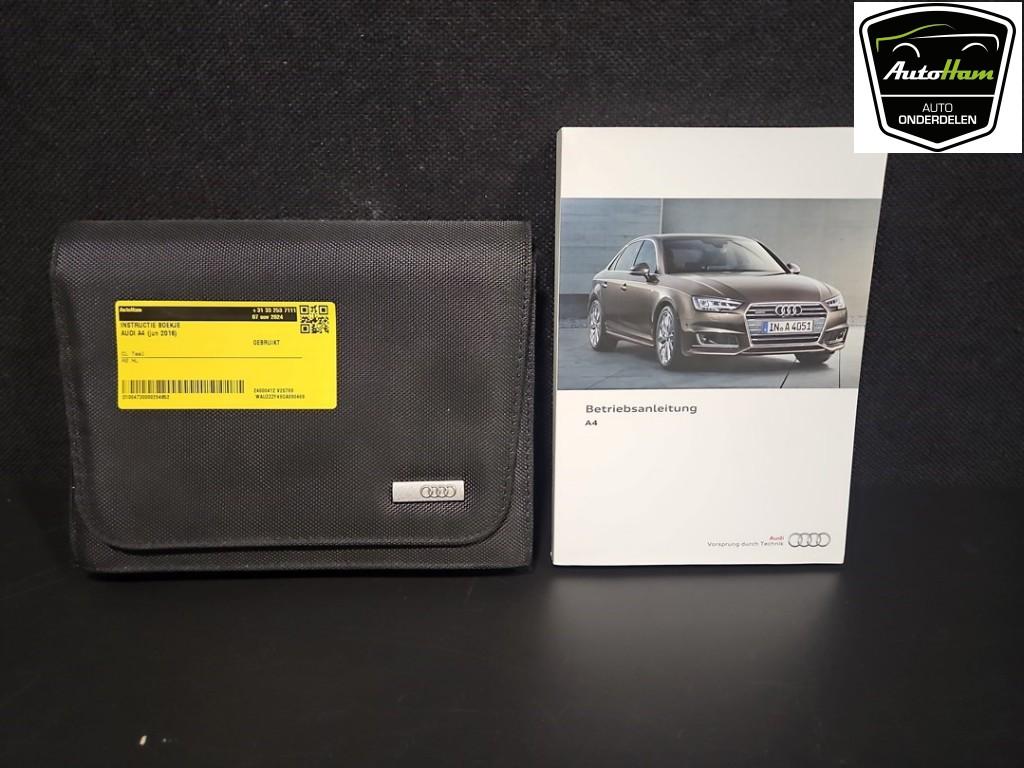 MANUEL UTILISATEUR Audi A4 Avant (B9) (01-2015/10-2019), Utilisé, Audi