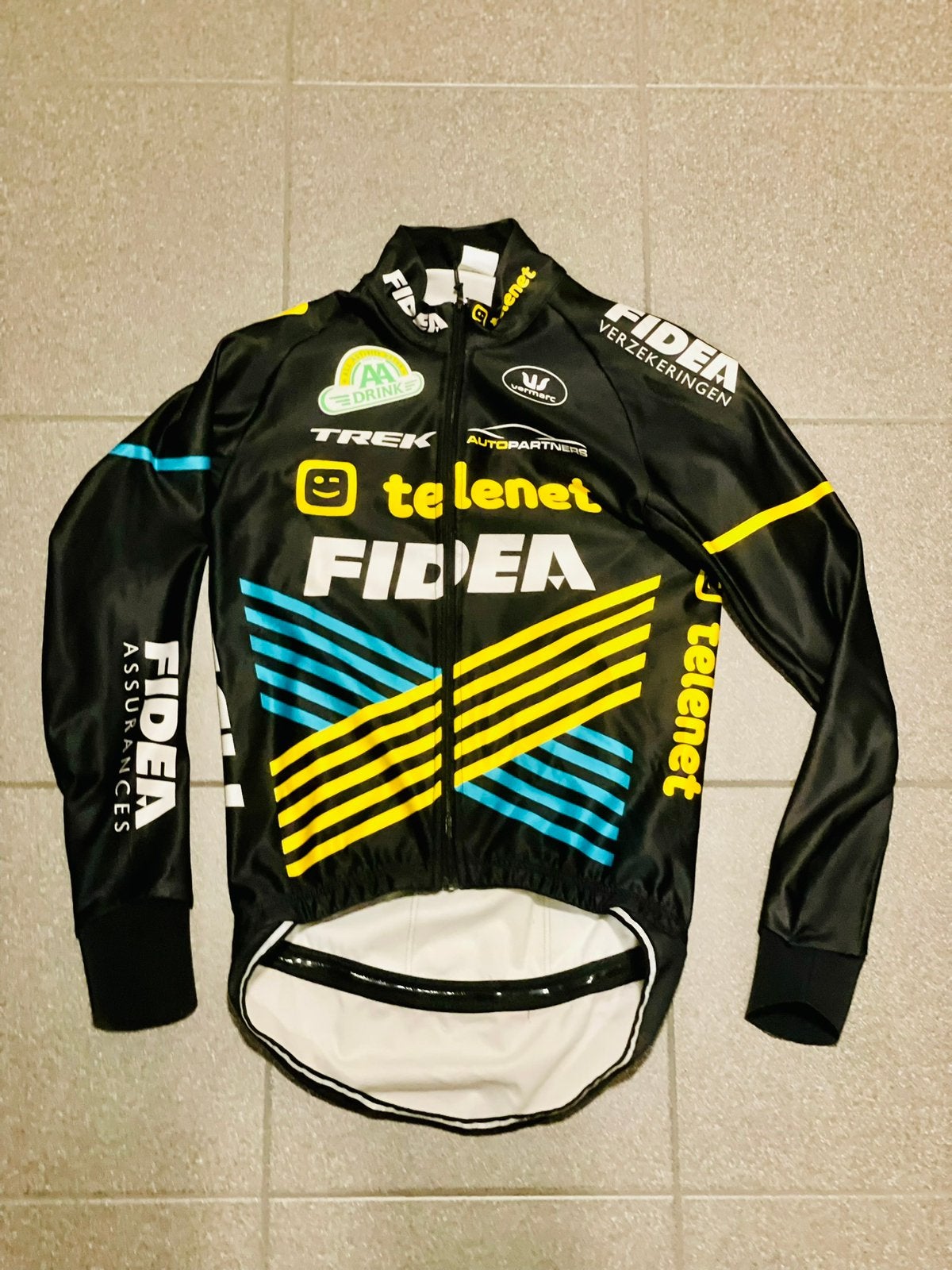 Wielrenkleding wielrenjas gaba fietsjas maat S Vermarc, Fietsen en Brommers, S, Zo goed als nieuw, Bovenkleding, Heren