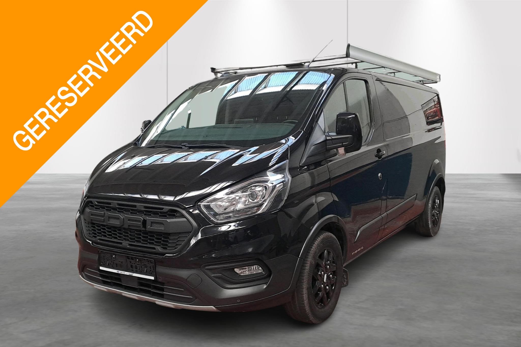Ford Transit Custom 300L 2.0 TDCI L2H1 Trail, Auto's, Bestelwagens en Lichte vracht, Voorwielaandrijving, Stof, Euro 6, 4 cilinders
