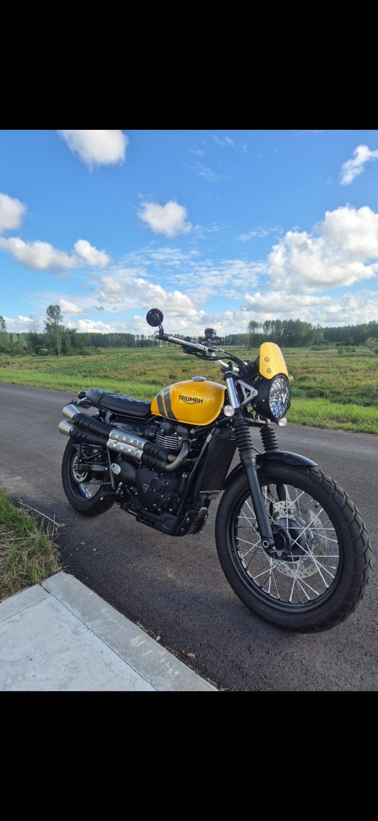 triumph scrambler 900, 2 cilinders, Nieuw, Motorrijbewijs A, 900 cc