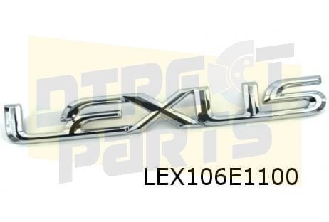 Lexus IS embleem tekst ''Lexus'' achterzijde Origineel!  	75, -, Verzenden, -, Nieuw