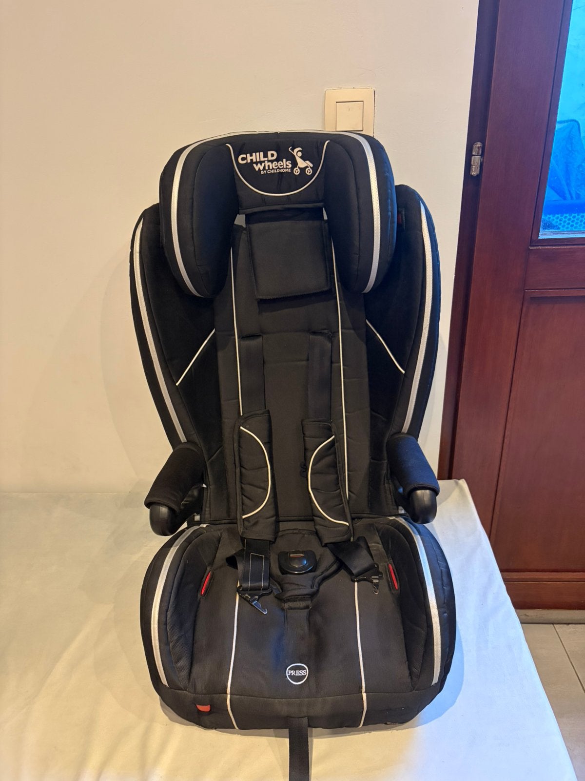 Siege de voiture pour bébé child wheels by childhome, Autres marques, Ceinture de sécurité, Dossier amovible, 9 à 36 kg
