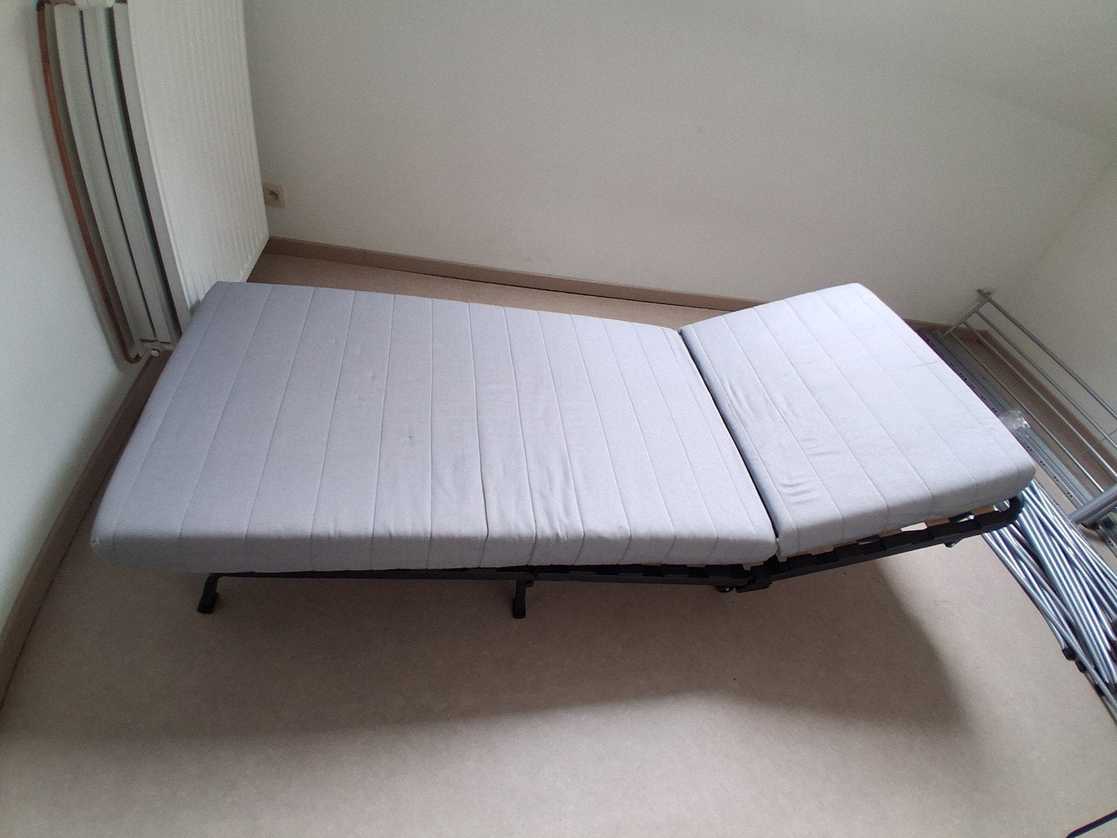 Plooibed/plooizetel, Ophalen