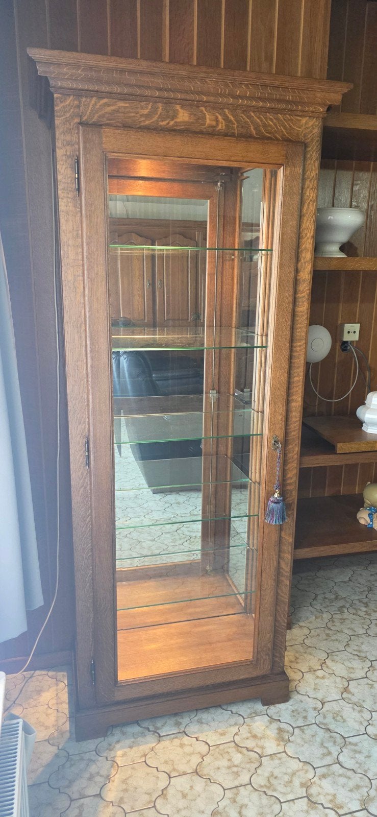 Vitrinekast, Huis en Inrichting, Kasten | Vitrinekasten, Ophalen