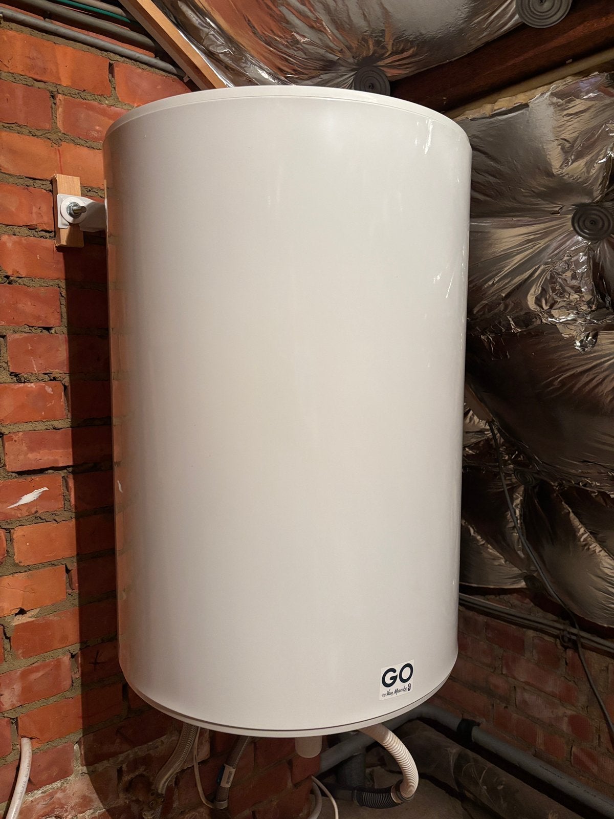 Boiler Van Marcke 100l 1,5 jaar, Doe-het-zelf en Bouw, Ophalen, 20 tot 100 liter, Boiler, Minder dan 3 jaar oud