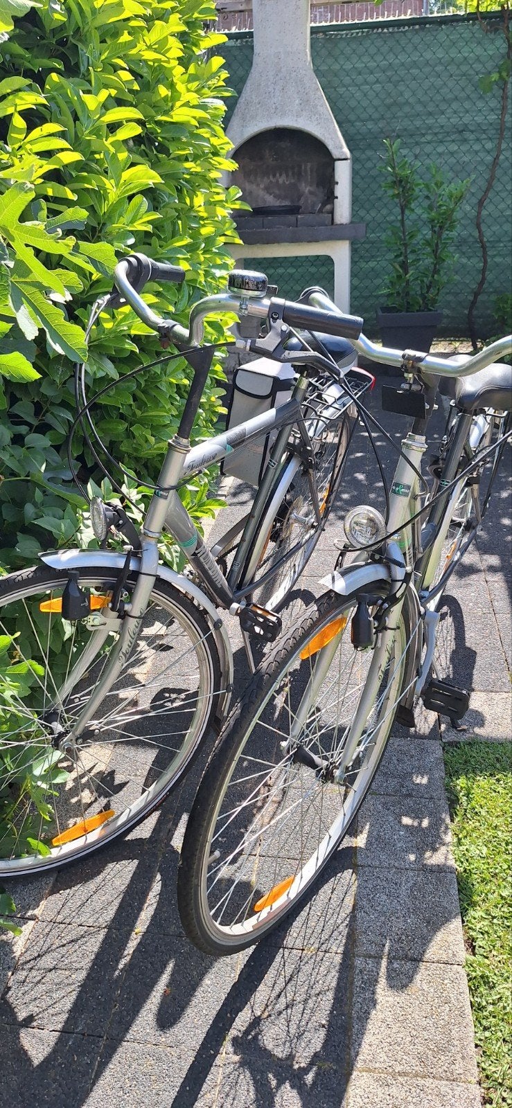 2 fietsen, Ophalen