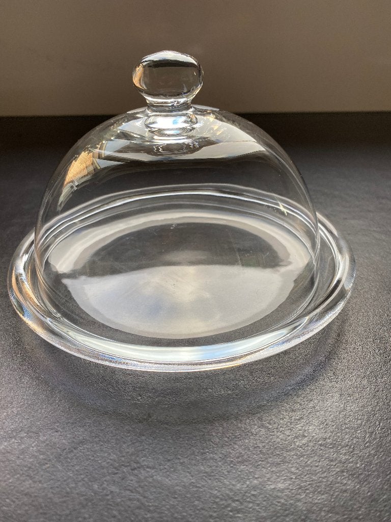 Glazen stolp, Huis en Inrichting, Woonaccessoires | Stolpen, Glas, Ophalen, Nieuw, 18 cm