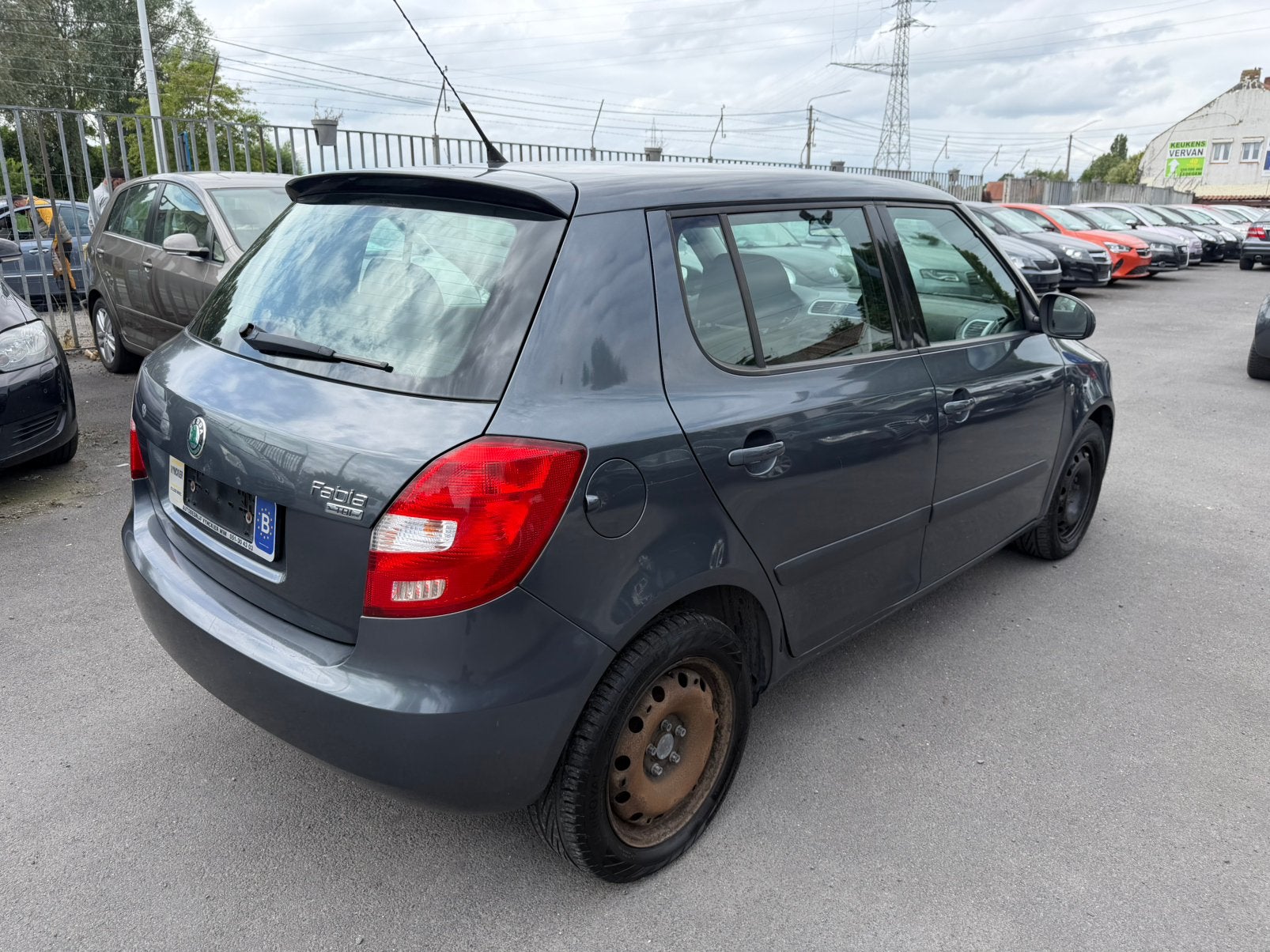 Skoda fabia diesel 1.4 Eu4, Auto's, Skoda, Stof, 4 cilinders, Bedrijf, 1422 cc