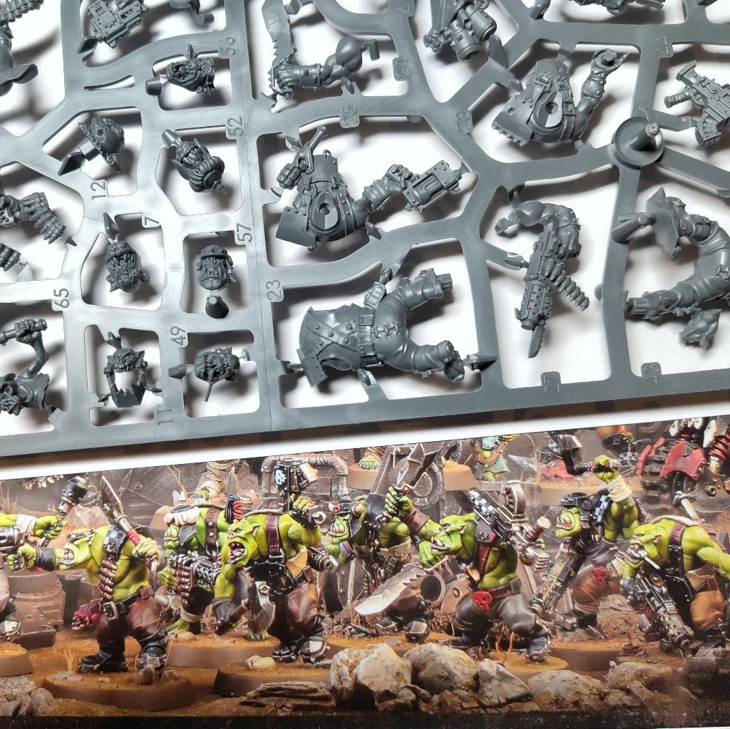 Warhammer 40K Ork Boyz x10 – Armageddon box, Ophalen of Verzenden, Nieuw, Warhammer 40000, Figuurtje(s)