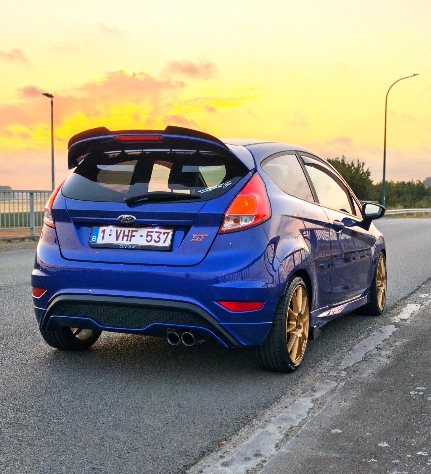 Ford Fiesta st, Auto's, Voorwielaandrijving, Euro 5, Zwart, 4 cilinders