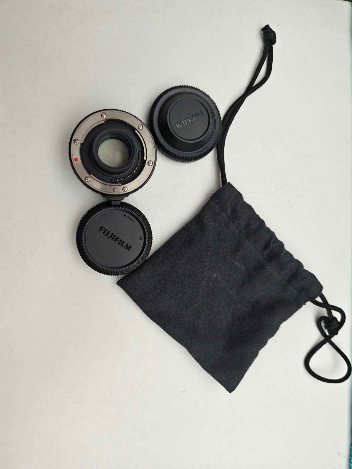 télé convertisseur fujifilm XF 1.4x TCWR, Enlèvement, Utilisé, Avec housse ou sac