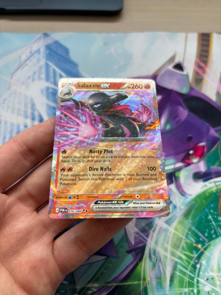 Salazzle ex (Ultra Rare | 016/088) Perfect Order  Holo Card, Enlèvement ou Envoi, Comme neuf