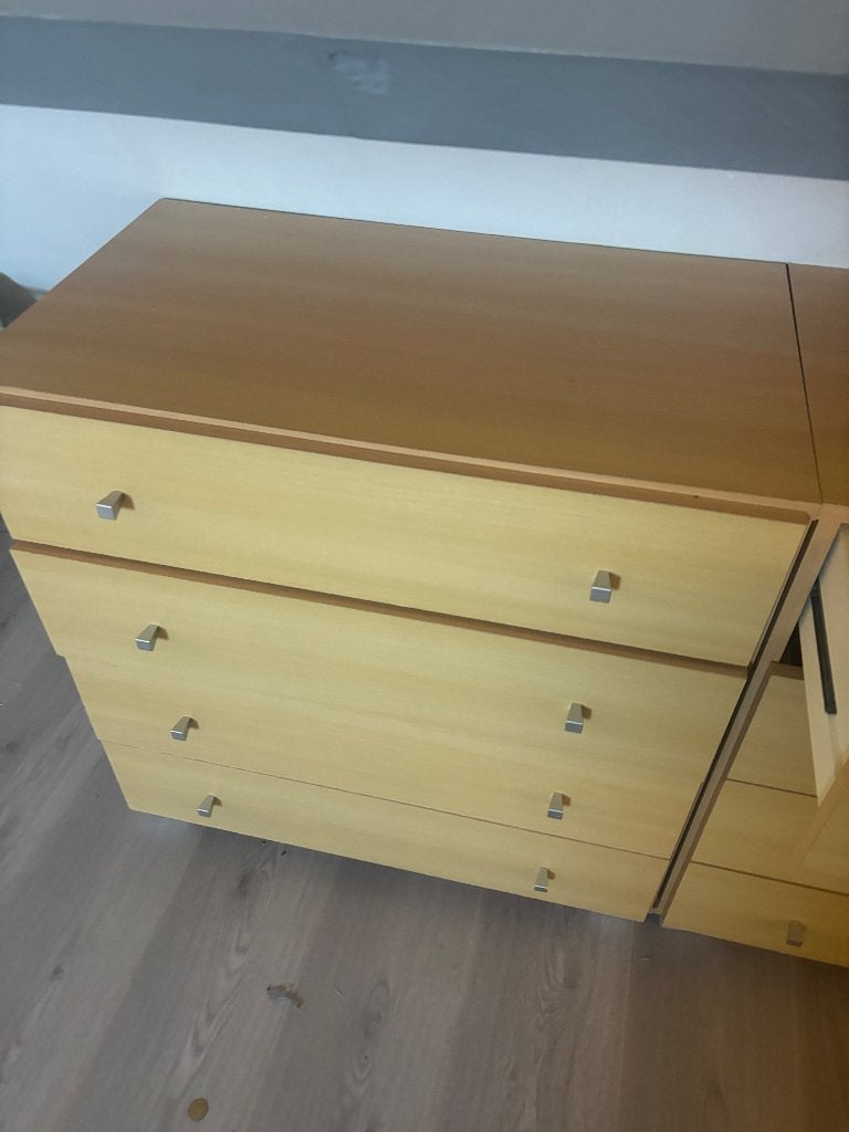 3 kastjes, Huis en Inrichting, Ophalen, Gebruikt, 100 tot 150 cm, 3 of 4 laden