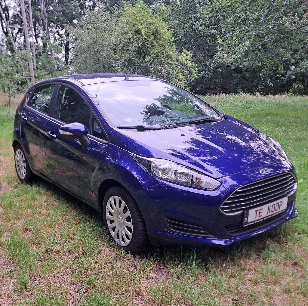Ford Fiesta: 60.000km + airco +jaar garantie+groot nazicht!, Voorwielaandrijving, Euro 5, Stof, 4 cilinders