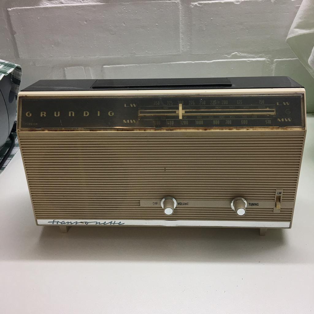Radio portable vintage, Enlèvement ou Envoi, Utilisé
