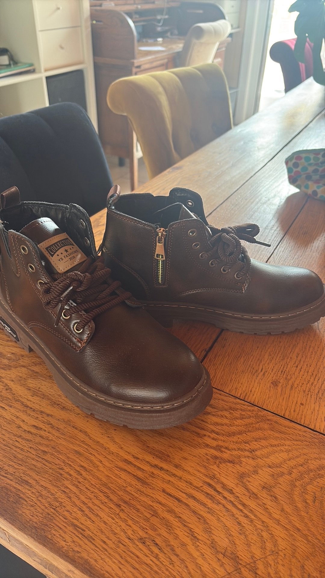 Botines maat 43, Vêtements | Hommes, Chaussures, Enlèvement, Neuf, Brun