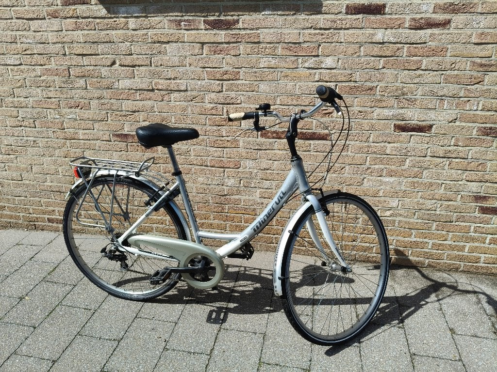 meisjesfiets minerva, Fietsen en Brommers, Gebruikt, Velgrem, Versnellingen, Minerva