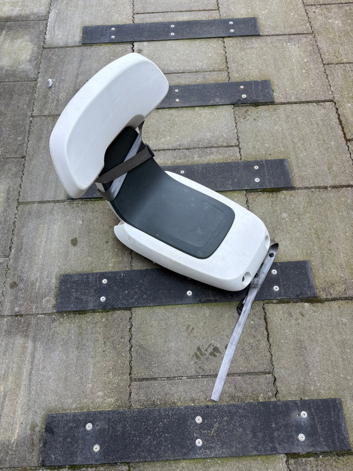 Kinderstoel fiets, Ophalen, Zo goed als nieuw, Achterzitje, Voetsteuntjes