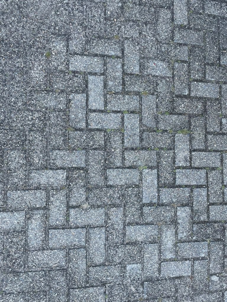 Klinkers beton grijs, Ophalen, Gebruikt, Klinkers, 10 m² of meer