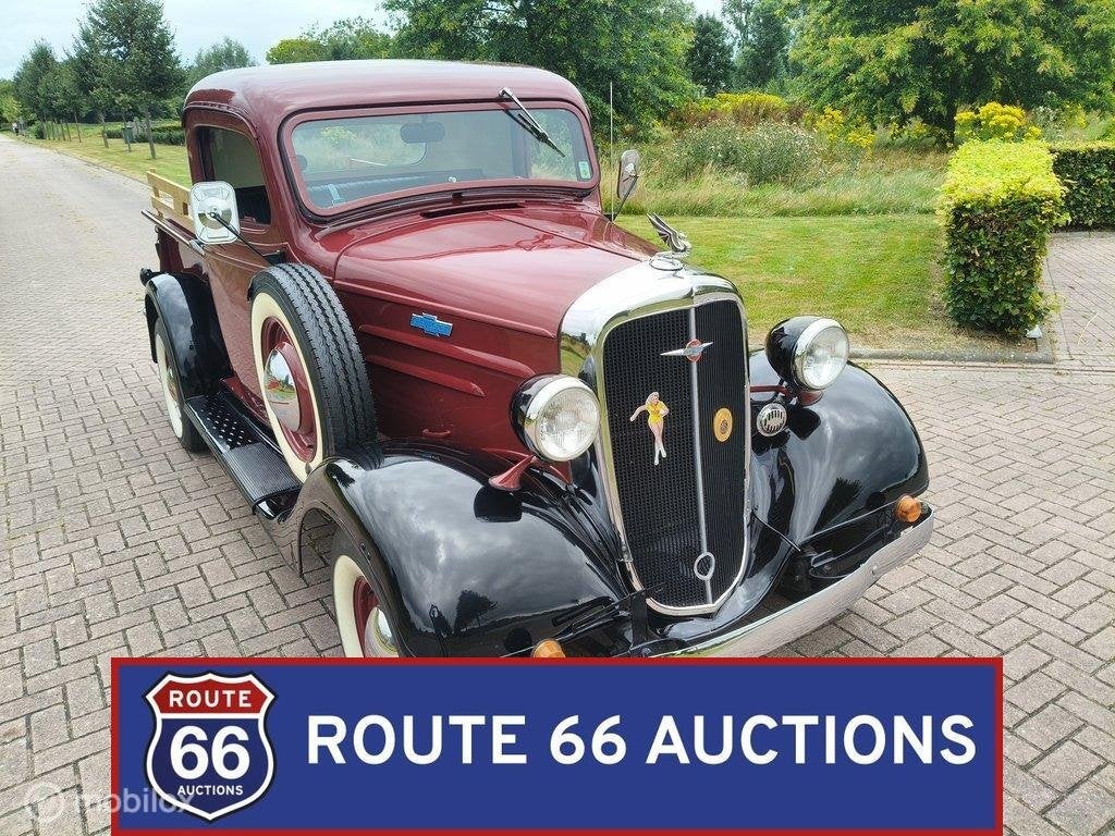 Chevrolet Model FB Half-Ton Pickup | 1936 | Route 66 Auction, Autos, Achat, Entreprise, Chevrolet, Boîte manuelle