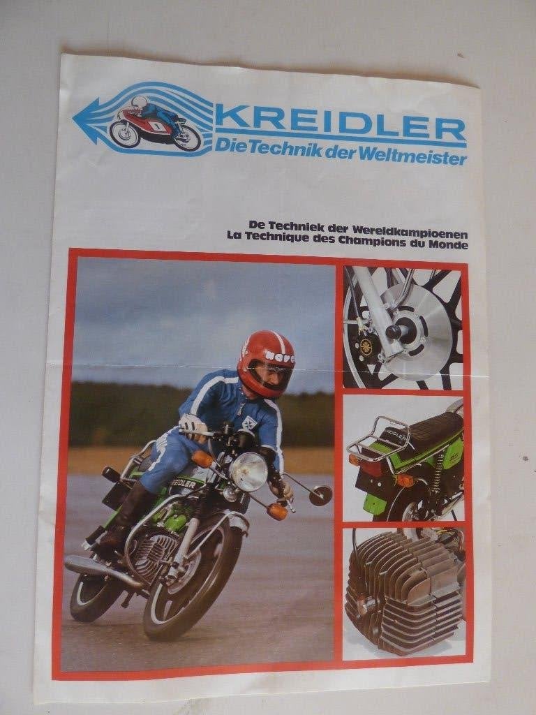 DÉPLIANT KREIDLER, Enlèvement ou Envoi, Utilisé