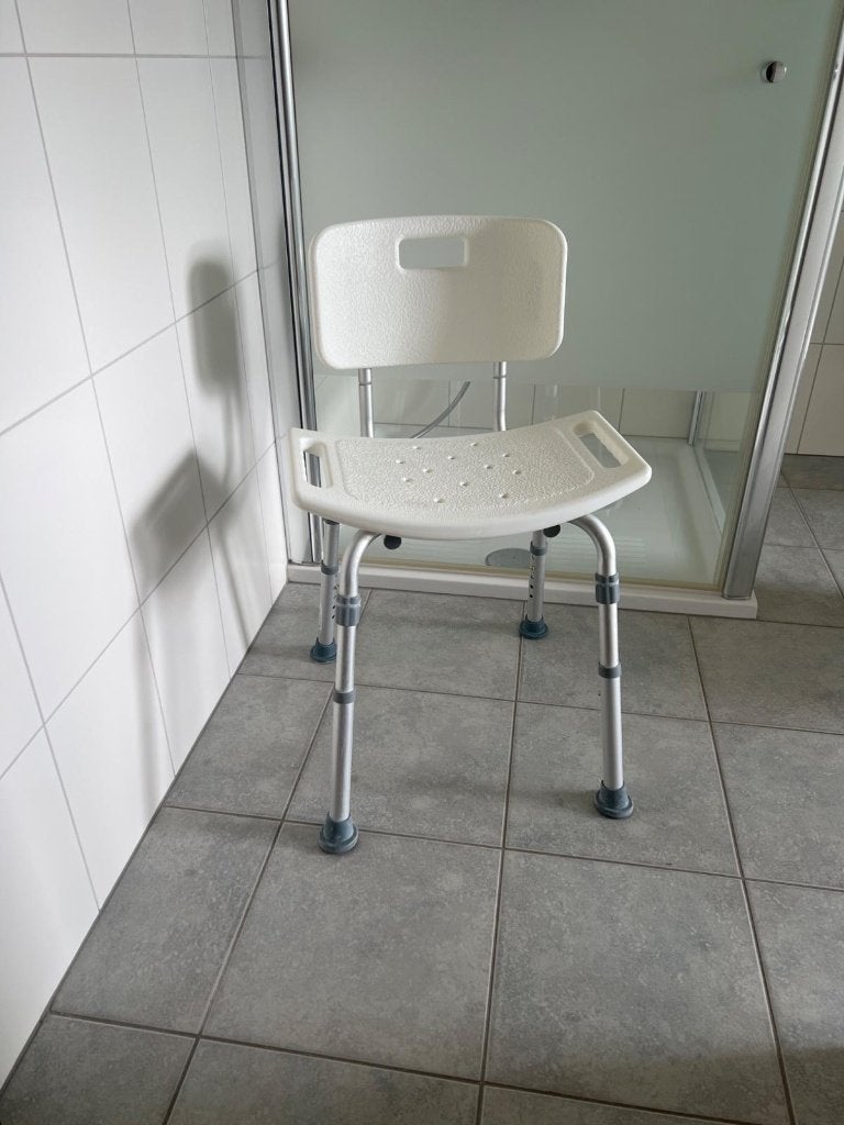 Chaisse pour douche, Enlèvement