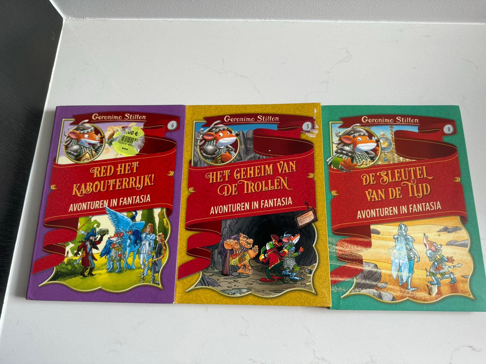 Leesboeken Geronimo Stilton, Boeken, Ophalen, Zo goed als nieuw
