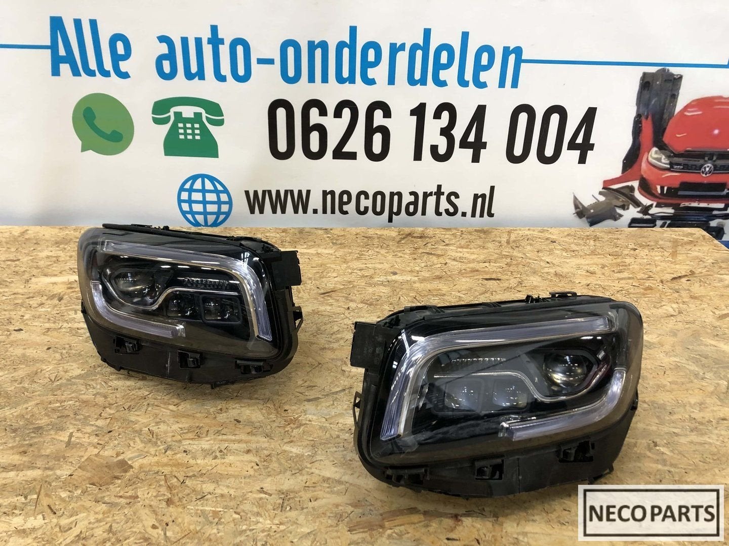 Glb w247 multibeam led koplamp set origineel 2019-2021, Utilisé, -, -, Enlèvement ou Envoi