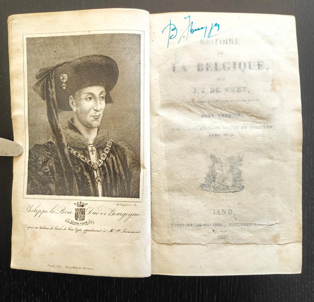 Histoire de la Belgique, 2 volumes en un volume. 1832., Enlèvement ou Envoi
