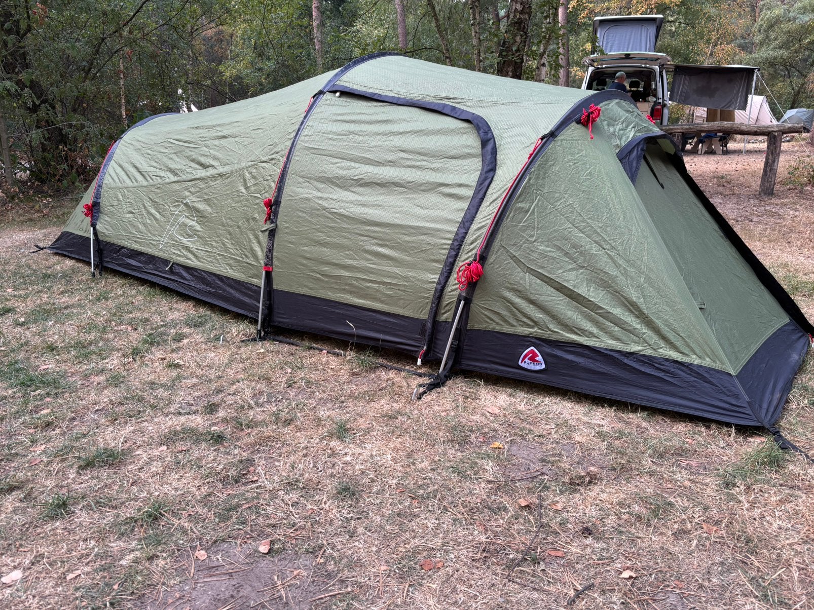 Prachtige Robens Voyager 2 tunneltent, Caravans en Kamperen, Ophalen of Verzenden, Zo goed als nieuw, Tot en met 2