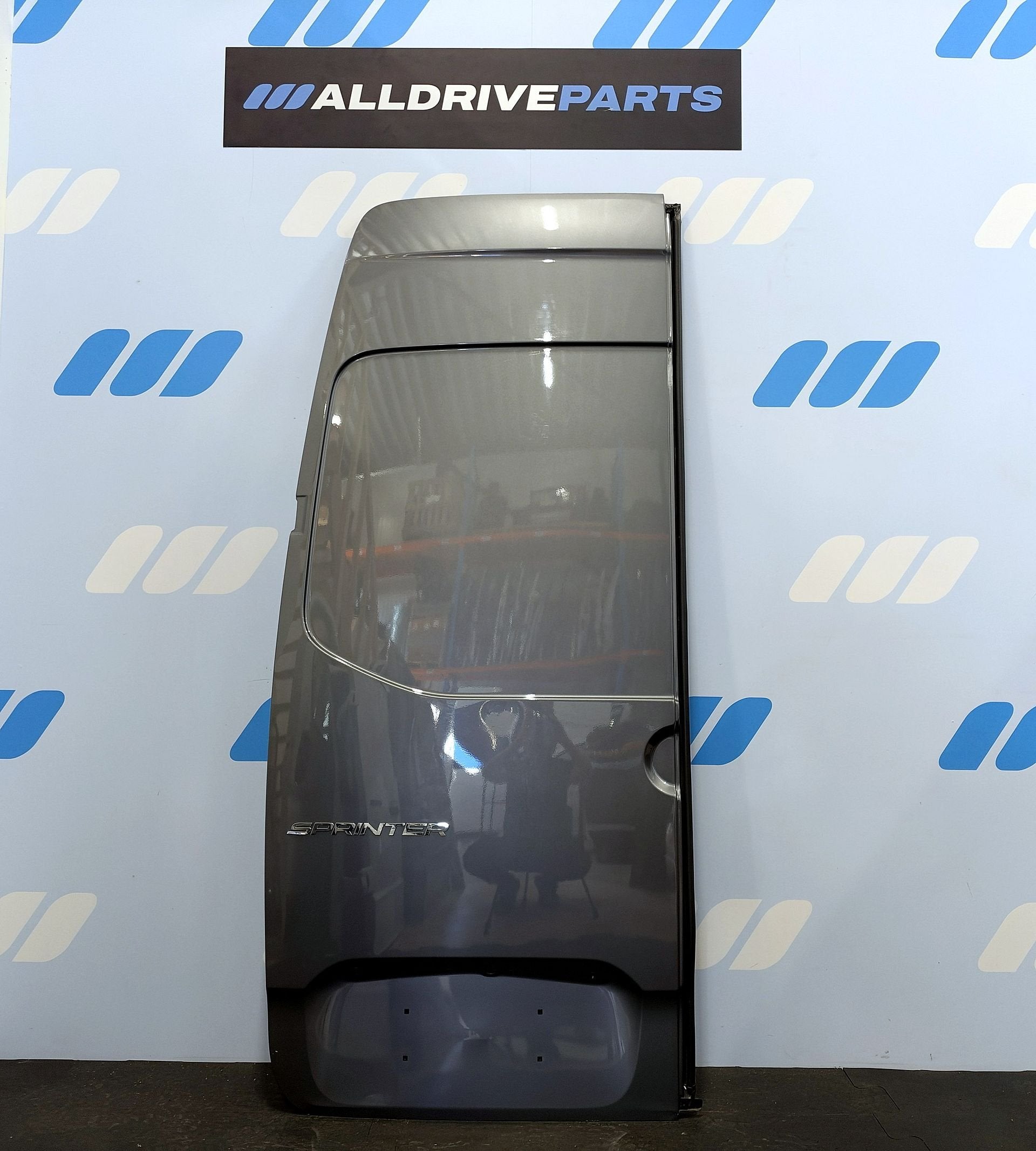 Mercedes Sprinter W907 porte arrière gauche H2 gris foncé tô