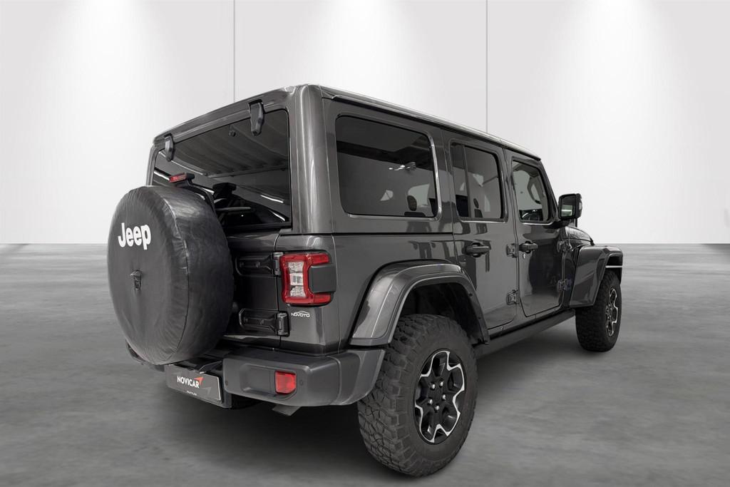Jeep Wrangler Unlimited 2.0 4xe PHEV 380hp 4WD AT8 Rubicon, Stof, Gebruikt, 4 cilinders, Wrangler
