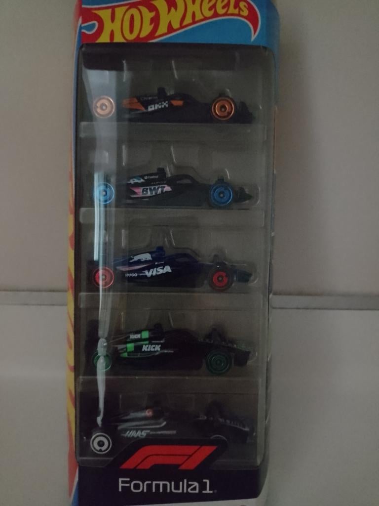 Pack de 5 Hotwheels F1, Enlèvement ou Envoi