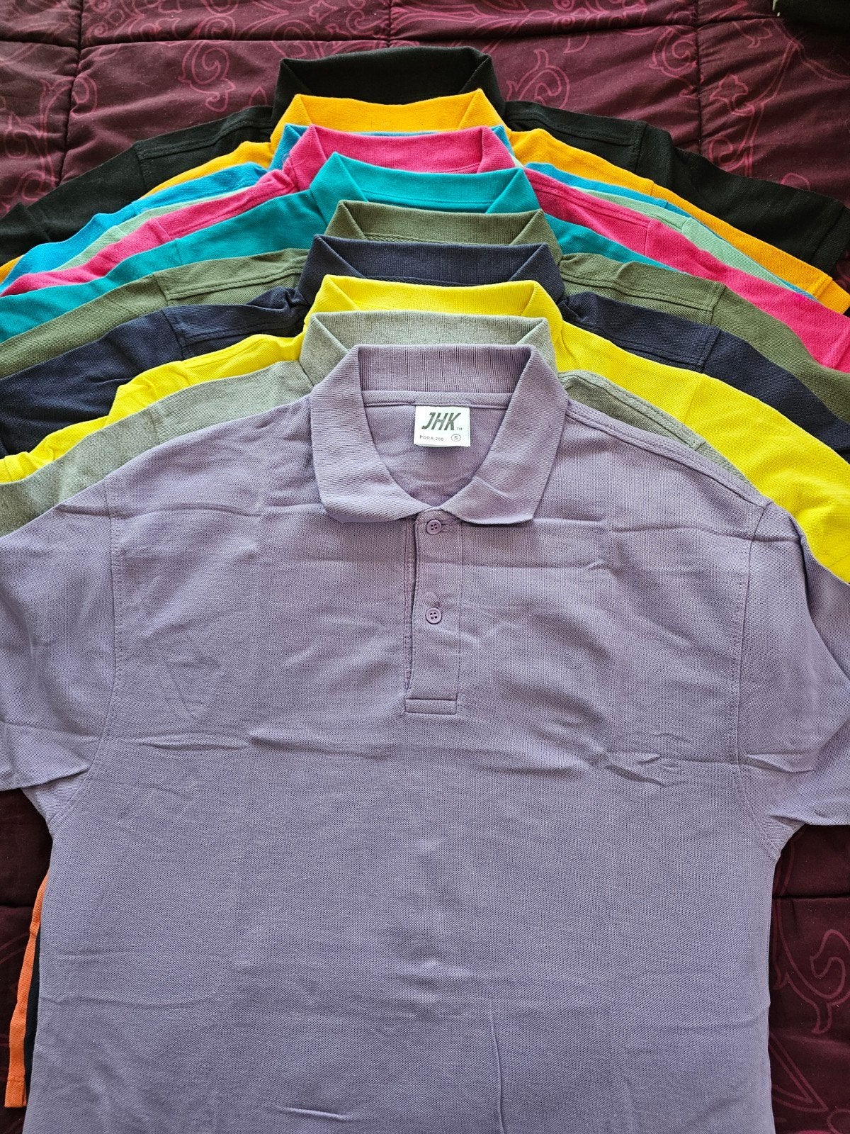 Set van 11 polo's, maat S, verschillende kleuren, Kleding | Heren, Polo's, Ophalen, Gedragen, Maat 46 (S) of kleiner