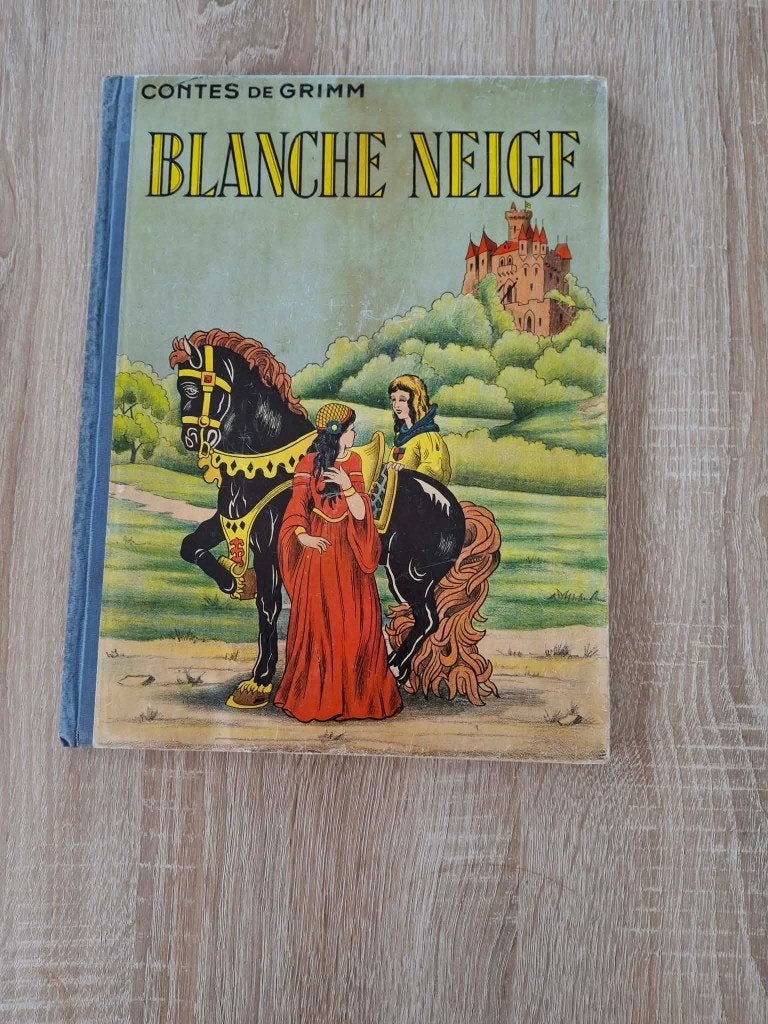 B.D - CONTES DE GRIM - BLANCHE NEIGE 1938, Livres, Envoi, Utilisé