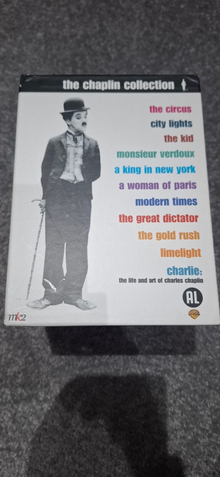 La collection Chaplin, Envoi, Comme neuf, Humour et Cabaret, Coffret