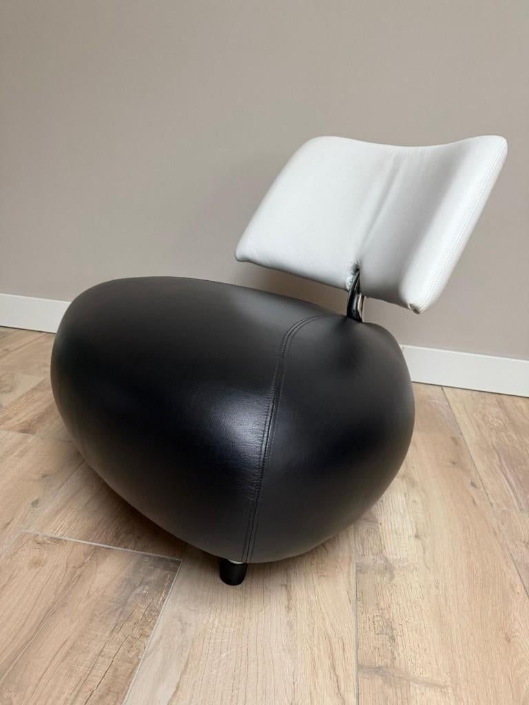 Leolux Pallone – als nieuw, Ophalen, Zo goed als nieuw, 50 tot 75 cm, Leer