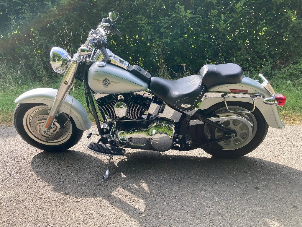 Harley Davidson Fatboy 2004, Motos, Permis Moto A, Occasion, Plus de 35 kW, Échappement sport