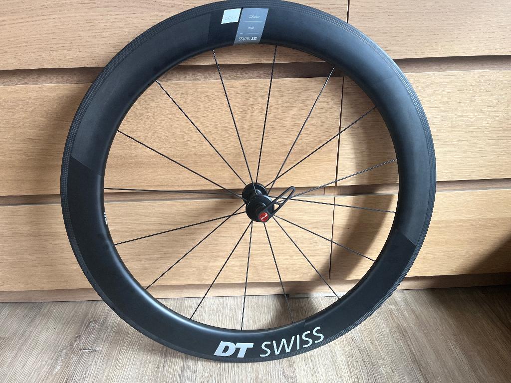 Carbon DT Swiss voorwiel Arc 1400, Neuf, Enlèvement ou Envoi, Racefiets, Carbone
