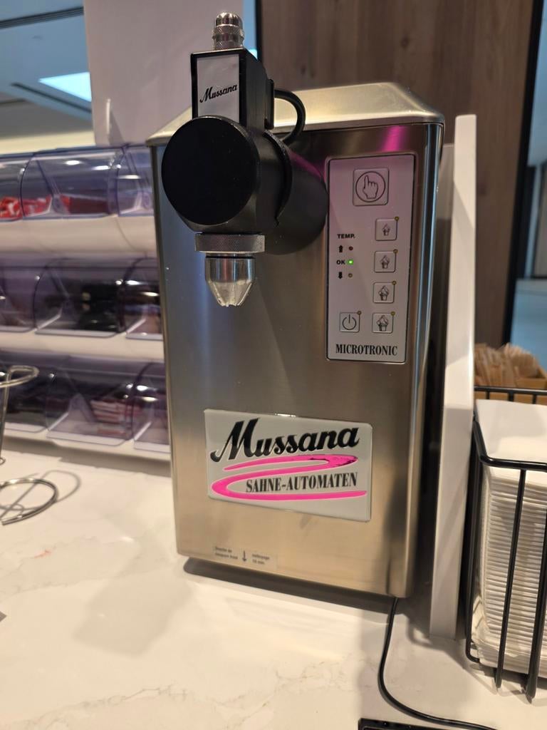 Mussana slagroom 2l, Ophalen