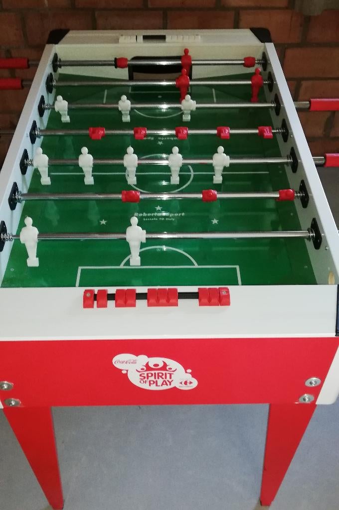 Voetbaltafel hoge kwaliteit Coca-Cola, Ophalen, Zo goed als nieuw
