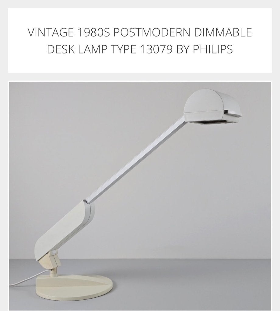 VINTAGE 1980S POSTMODERN TYPE 13079 BY PHILIPS, Collections, Enlèvement ou Envoi, Maison et Meubles