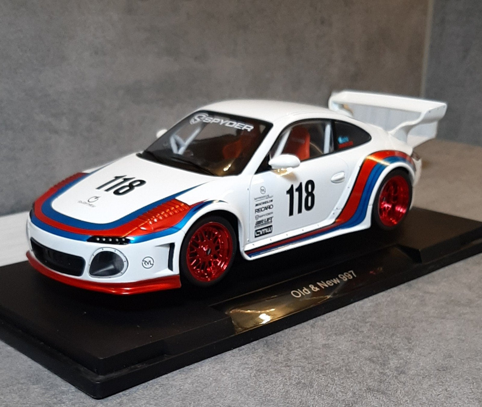 MCG/1:18/Porsche 997 Old & New, Ophalen of Verzenden, Zo goed als nieuw, Auto, Overige merken